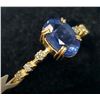 Image 3 : 10K YELLOW GOLD CEYLON SAPPHIRE(1.2CT) 1.36G