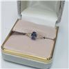 Image 4 : 10K YELLOW GOLD CEYLON SAPPHIRE(1.2CT) 1.36G