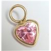 Image 1 : SILVER PINK CZ PENDANT