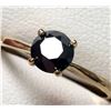 Image 1 : 10K YELLOW GOLD BLACK DIAMOND TREATED(0.67CT)