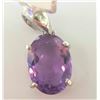 Image 1 : SILVER AMETHYST PENDANT