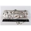 Image 1 : NEW KISS LOCK METALLIC PAISLEY DESIGN EVENING BAG