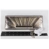 Image 1 : DISPLAY METALLIC SILVER EVENING HANDBAG