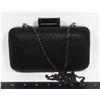 Image 1 : JESSICA MCCLINTOCK BLACK COLOUR CLUTCH PURSE
