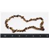 Image 1 : TIGER EYE STONE BEAD NECKLACE