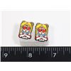 Image 1 : NEW PAIR OF SAILOR MOON ENAMEL STUDDED EARRINGS