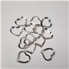 Image 2 : SILVER PACK OF 12 HEART PENDANT