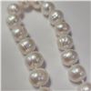 Image 2 : SILVER FRESH WATER PEARL AND CZ 19" NECKLACE