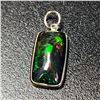 Image 1 : 10K YELLOW GOLD ENHANCED BLACK OPAL (1.8CT)