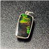 Image 3 : 10K YELLOW GOLD ENHANCED BLACK OPAL (1.8CT)