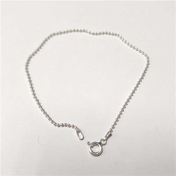 SILVER 7" BRACELET