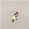 Image 2 : 10K YELLOW GOLD BABY MINI CROSS 0.05G PENDANT