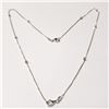 Image 1 : SILVER 19" NECKLACE