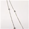 Image 2 : SILVER 19" NECKLACE