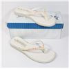 Image 1 : DISPLAY MODEL COLORIFFICS MEGAN BRIDAL FLIP FLOP