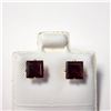 Image 1 : 14K YELLOW GOLD FILLED GARNET(0.8CT) EARRINGS