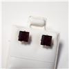 Image 3 : 14K YELLOW GOLD FILLED GARNET(0.8CT) EARRINGS