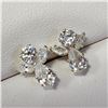 Image 2 : SILVER CZ EARRINGS