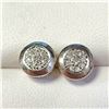 Image 1 : SILVER DIAMOND(0.2CT) EARRINGS