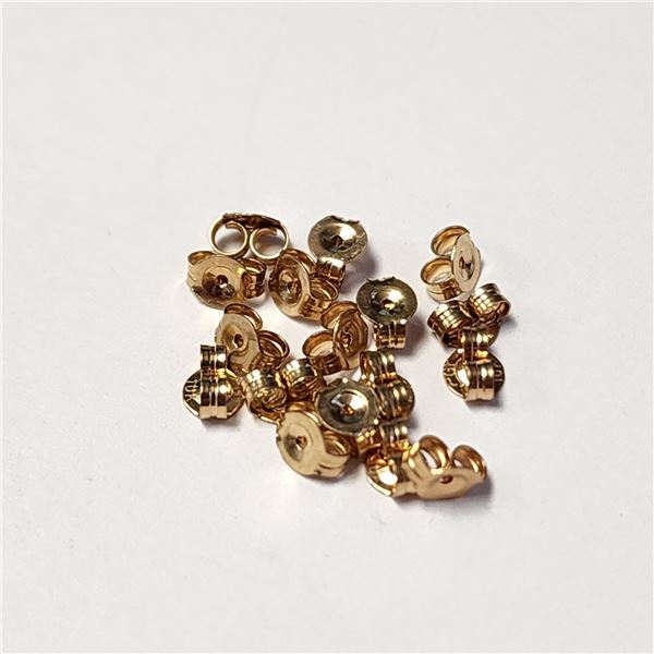 10K YELLOW GOLD 1G APP 16PCS EARRING BACKS