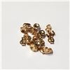 Image 1 : 10K YELLOW GOLD 1G APP 16PCS EARRING BACKS