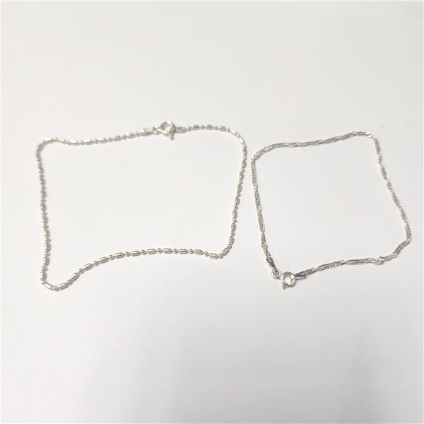 SILVER 2 BRACELET SET