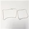 Image 1 : SILVER 2 BRACELET SET