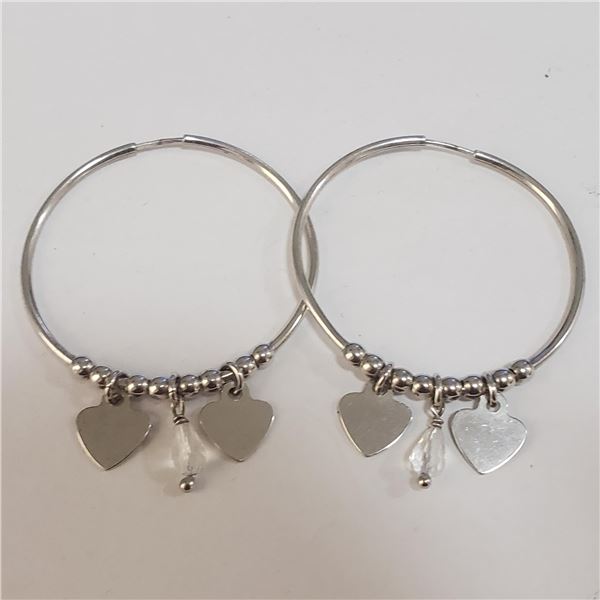 SILVER EARRINGS (~WEIGHT 5.27G)