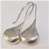 Image 3 : SILVER EARRINGS(~WEIGHT 12.8G)