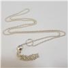 Image 1 : SILVER NECKLACE (~LENGTH 24INCHES) (WEIGHT 9.83G)