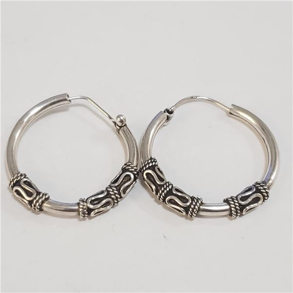 SILVER EARRINGS(~WEIGHT 4.24G)