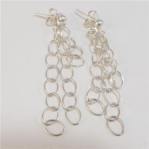 SILVER EARRINGS (~WEIGHT 4.18G)