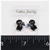 Image 1 : NEW SILVER TONE PENGUIN STUD EARRINGS