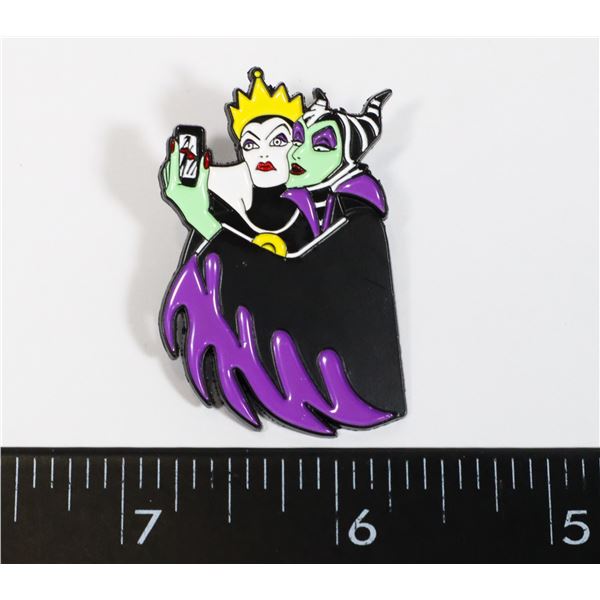 NEW GRIMHILDE/MALEFICENT THEME LAPEL PIN