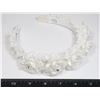 Image 1 : NEW LACE AND ROSE WEDDING HAIR BAND WITH