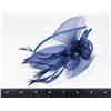 Image 1 : NEW SOPHIA FASCINATOR BLUE FEATHER HAIR BAND