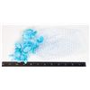 NEW TURQUOISE FASCINATOR FEATHER HAIR COMB