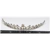 Image 1 : NEW RHINESTONE BRIDAL TIARA TEAR DROP DESIGN