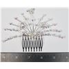 Image 1 : NEW RHINESTONE BUTTERFLY DESIGN HAIR COMB WEDDING