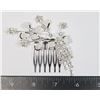 Image 1 : NEW RHINESTONE FLOWER AND BOW DESIGN HAIR COMB