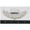 Image 1 : NEW FAUX PEARL AND RHINESTONE TIARA HAIR COMB