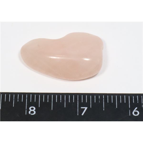 MEDIUM/SMALL PINK POLISHED GEOLOGICAL SPECIMEN