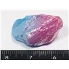 Image 1 : MEDIUM/SMALL PINK/BLUE ROUGH GEOLOGICAL SPECIMEN