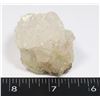 Image 1 : MEDIUM/SMALL WHITE IRIDESCENT ROUGH CRYSTAL