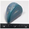 Image 1 : MEDIUM/SMALL BLUE HALF POLISHED GEOLOGICAL