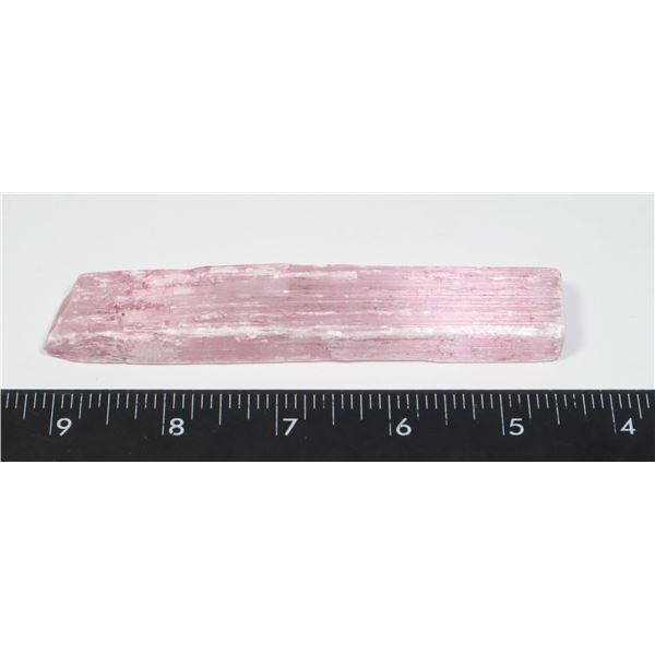 MEDIUM CLEAR/PINK STICK CRYSTAL ROUGH GEOLOGICAL