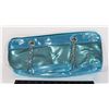 Image 1 : BLUE METALLIC BY FAR BAG STYLE PURSE