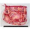Image 1 : AUTHENTIC VERA BRADLEY RED PATCHWORK QUILTED VINTA