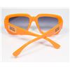Image 3 : NEW HERMES ORANGE & GOLD SUNGLASSES