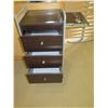 Image 2 : Rolling 3-Drawer Cabinet w/ Slide-Out Tray 17"x16"x36"H